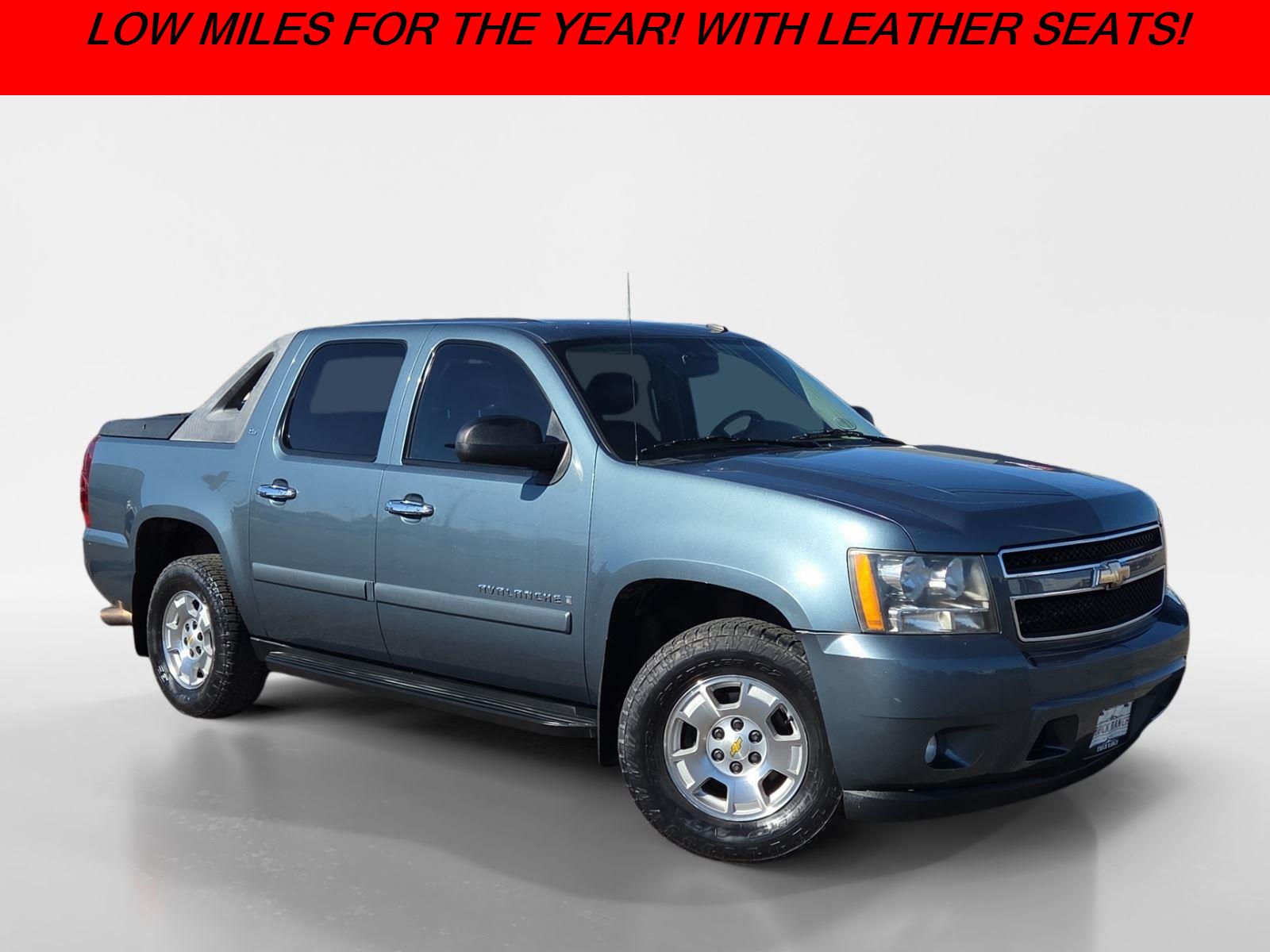 Blue 2009 Chevrolet Avalanche LS 4WD Pickup Truck Four-Wheel Drive