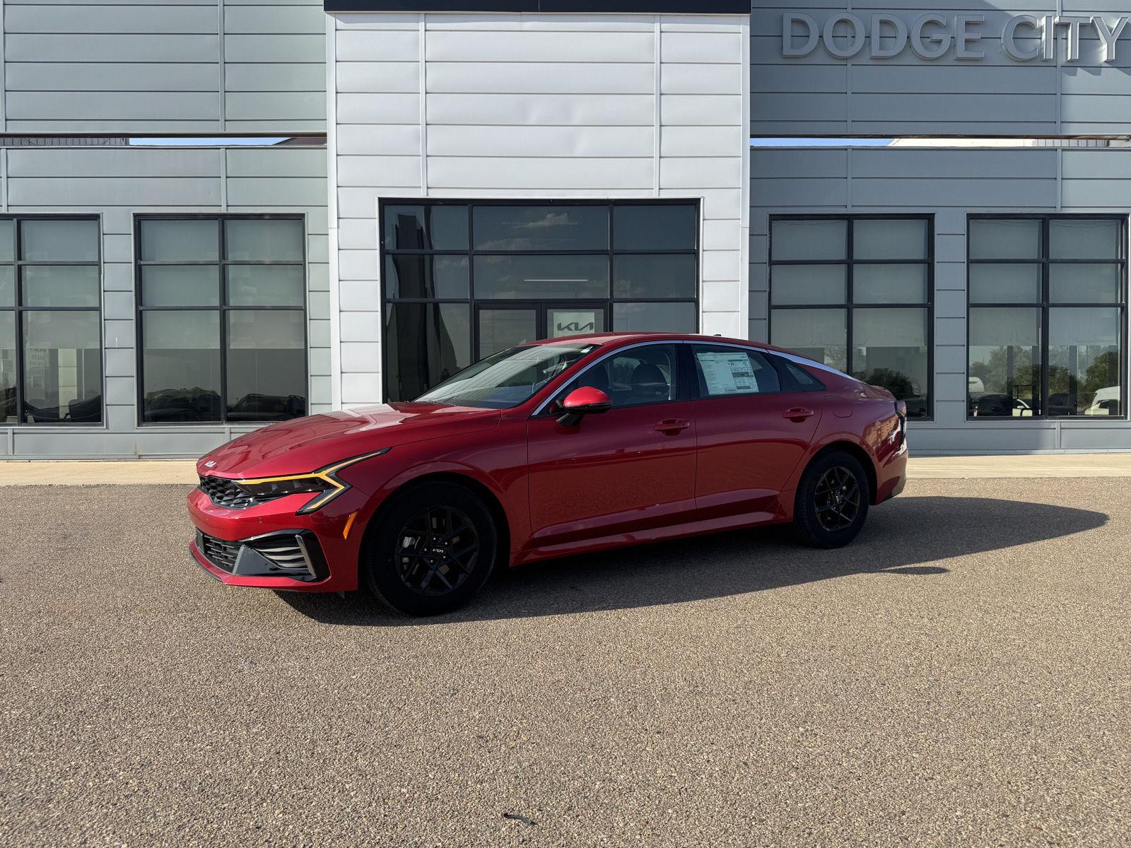 Runway Red 2025 Kia K5 Sedan Front-Wheel Drive Automatic