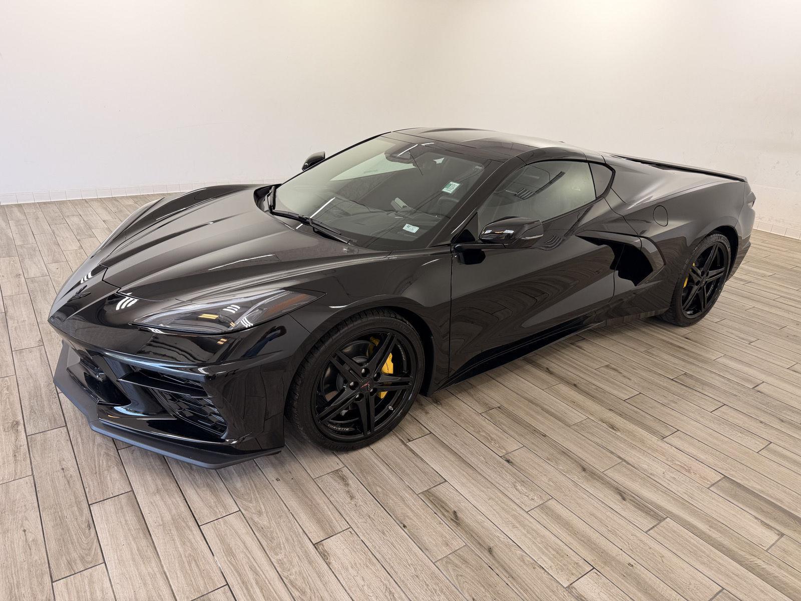 Black 2026 Chevrolet Corvette Coupe Rear-Wheel Drive 8-Speed Dual Clutch