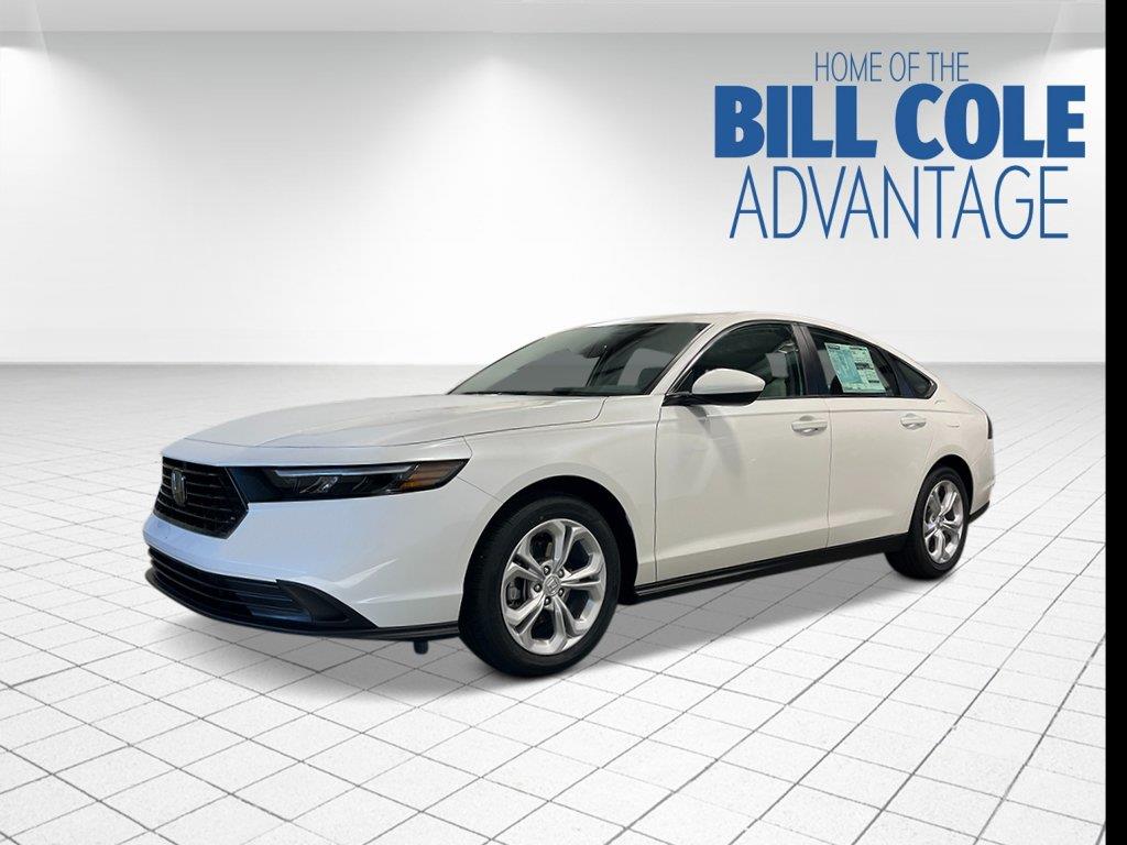 Platinum White Pearl 2026 Honda Accord Sedan Front-Wheel Drive Continuously Variable Transmission