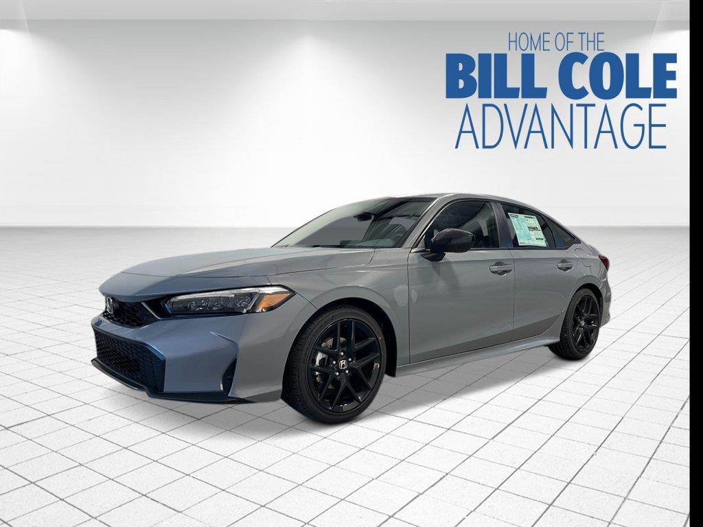 Urban Gray Pearl 2026 Honda Civic Sedan Front-Wheel Drive Continuously Variable Transmission
