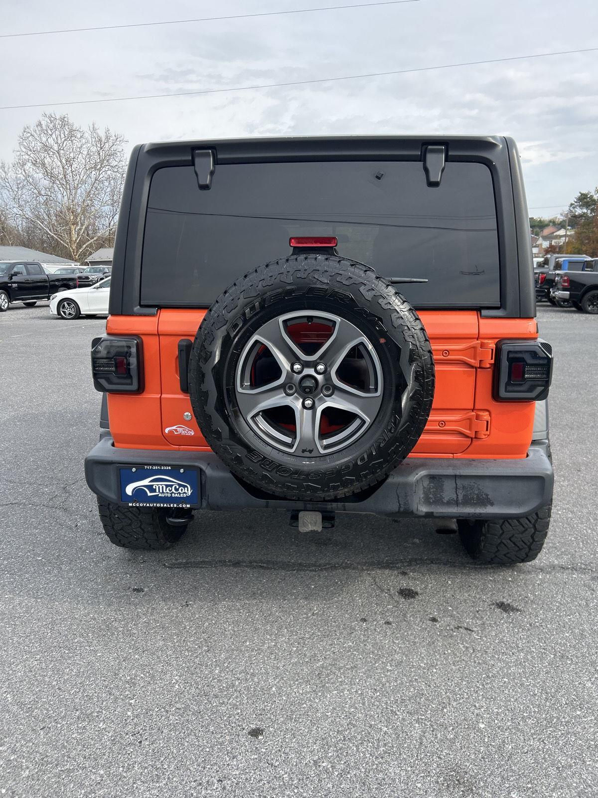 2018 Jeep Wrangler Unlimited Sport S photo 4