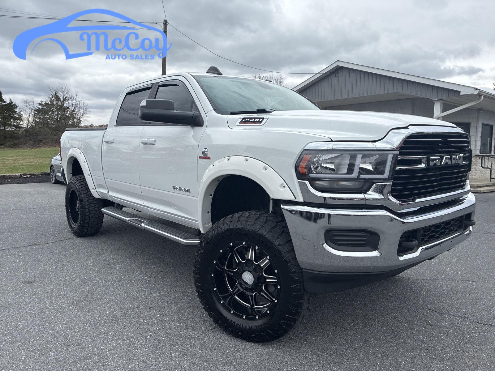 Bright White Clearcoat 2020 RAM 2500 Big Horn Crew Cab 4WD Pickup Truck Four-Wheel Drive 6-Speed Automatic