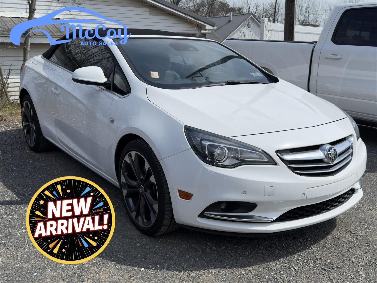 Summit White 2017 Buick Cascada Premium FWD Convertible Front-Wheel Drive 6-Speed Automatic