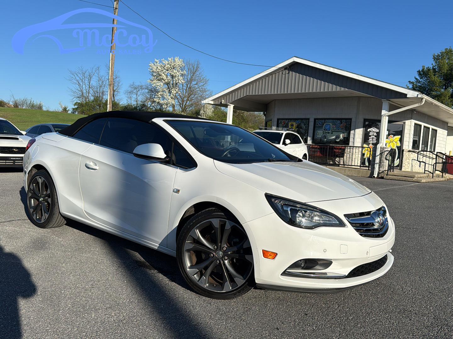 Summit White 2017 Buick Cascada Premium FWD Convertible Front-Wheel Drive 6-Speed Automatic
