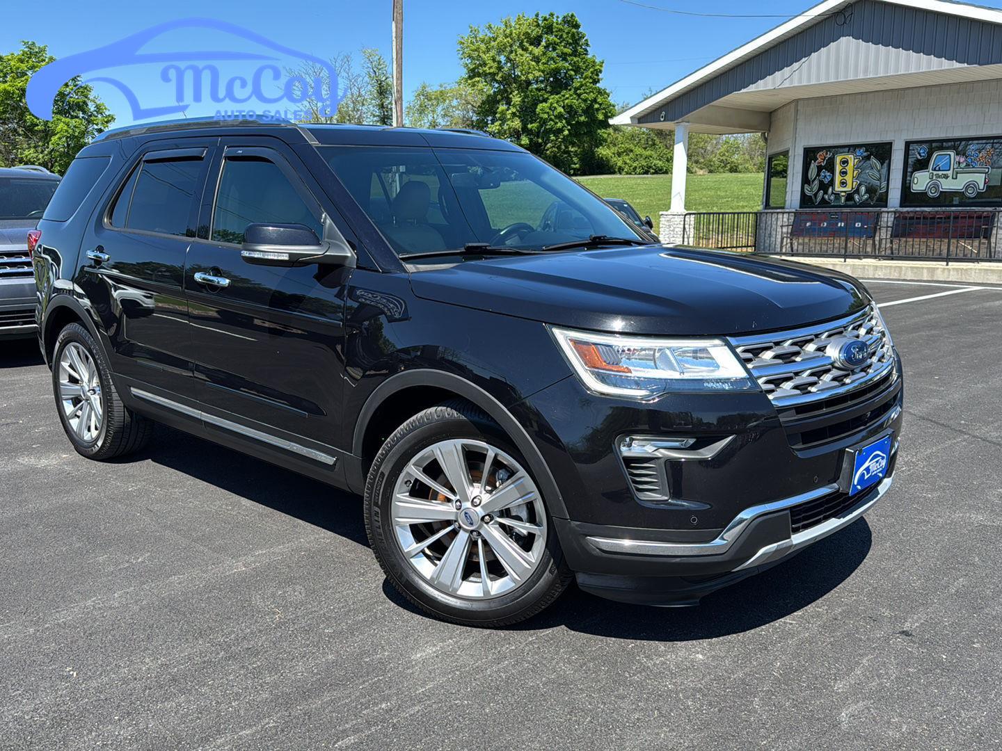 Agate Black Metallic 2019 Ford Explorer Limited SUV / Crossover Front-Wheel Drive 6-Speed Automatic