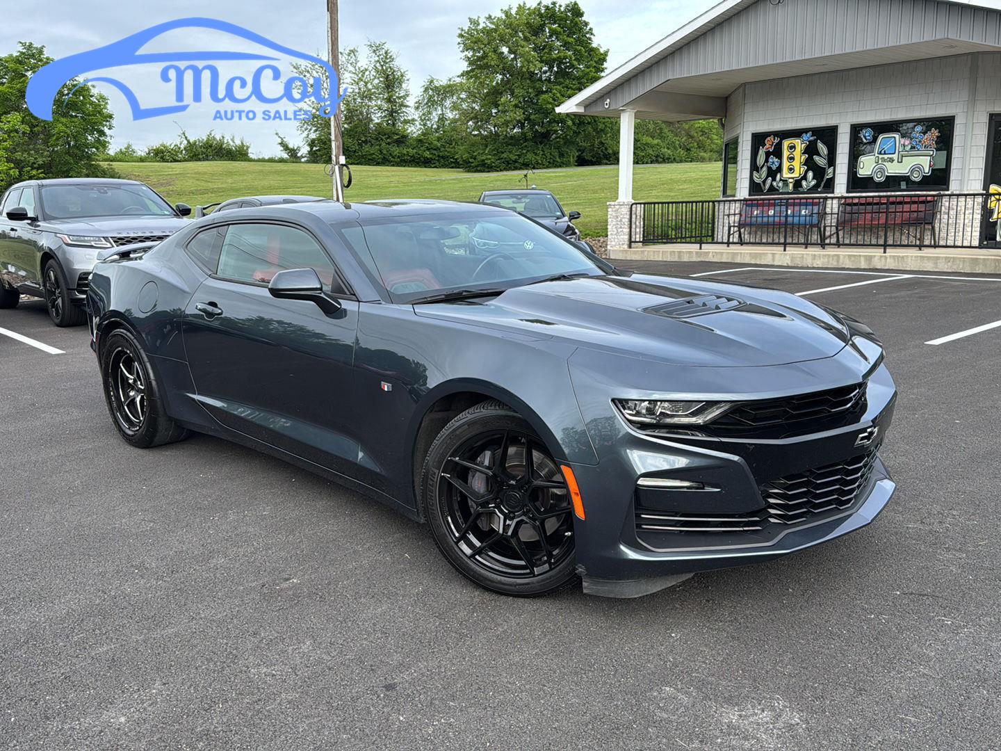 Shadow Gray Metallic 2019 Chevrolet Camaro 1SS Coupe RWD Coupe Rear-Wheel Drive 6-Speed Manual