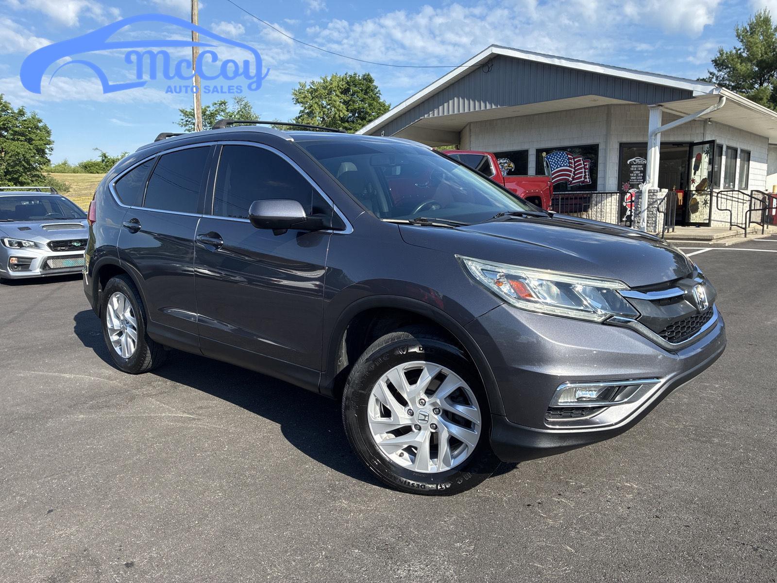 Gray (Modern Steel Metallic) 2016 Honda CR-V SUV / Crossover All-Wheel Drive Continuously Variable Transmission