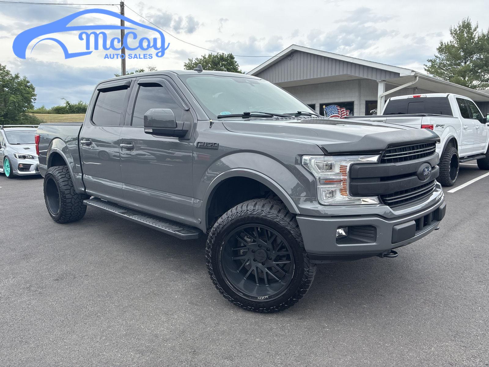 Gray (Lead Foot) 2018 Ford F-150 Pickup Truck Four-Wheel Drive Automatic