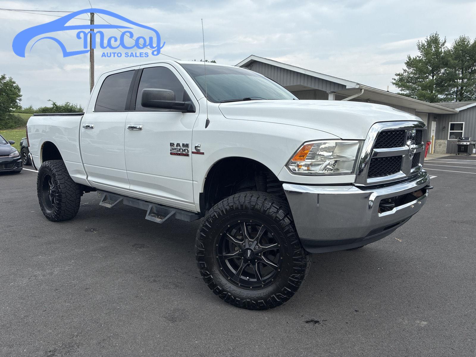 Bright White Clearcoat 2015 RAM 2500 Pickup Truck Four-Wheel Drive 6-Speed Automatic