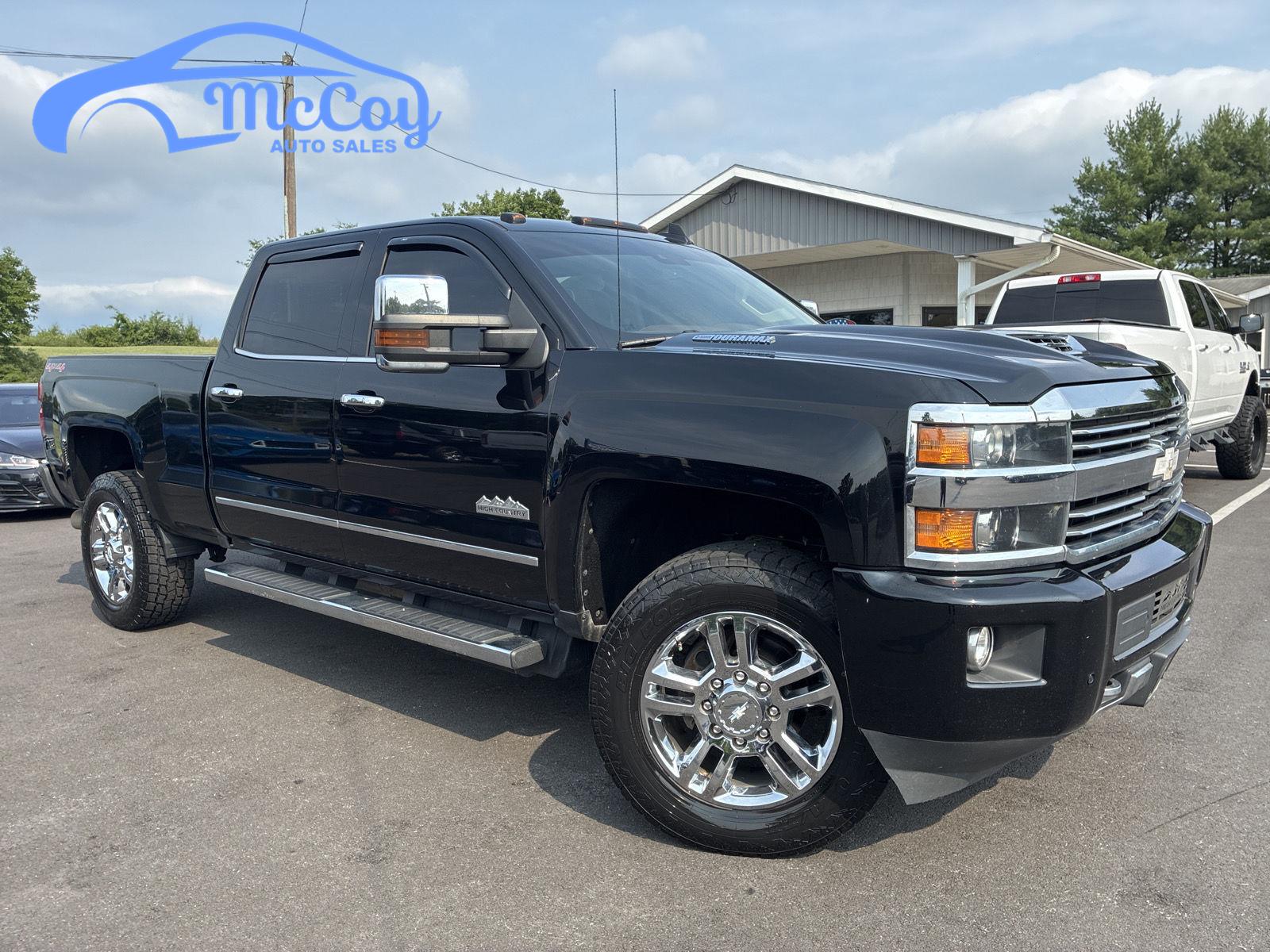 Black 2017 Chevrolet Silverado 2500HD Pickup Truck Four-Wheel Drive 6-Speed Automatic