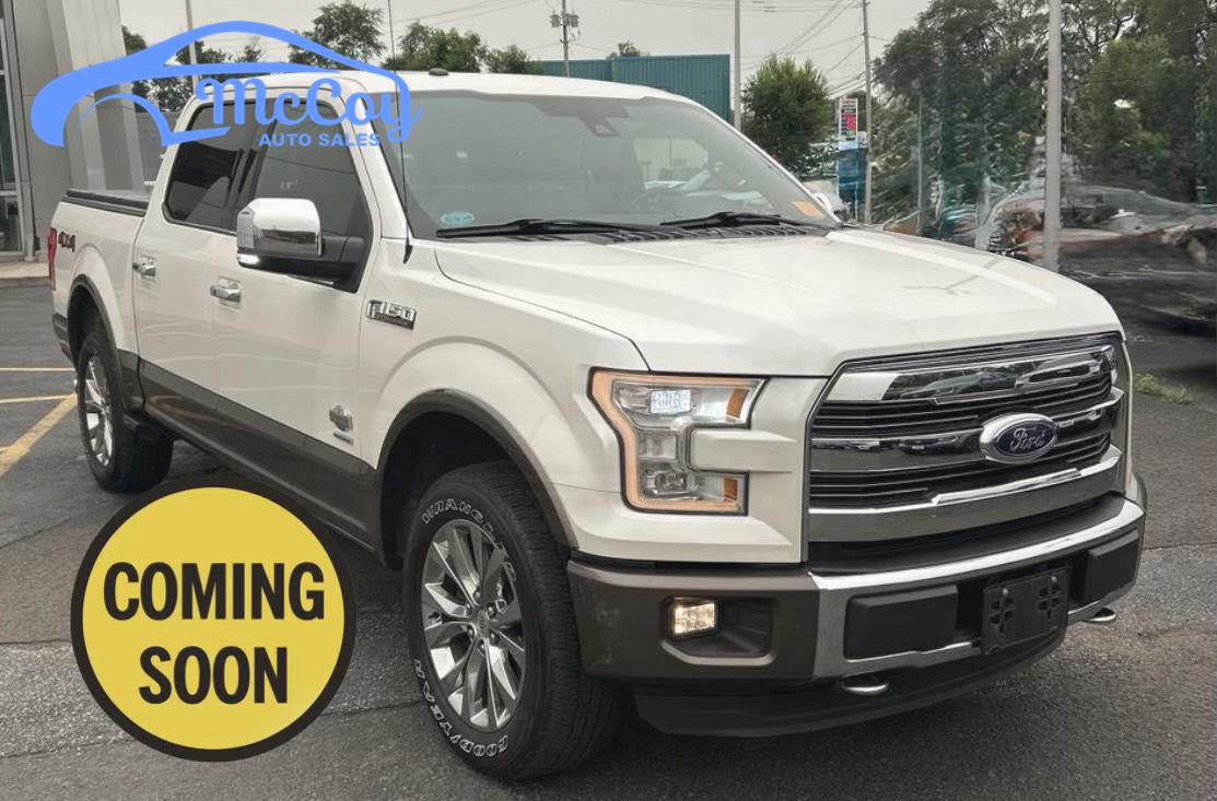White Platinum Metallic Tri-Coat 2016 Ford F-150 Pickup Truck Four-Wheel Drive 6-Speed Automatic