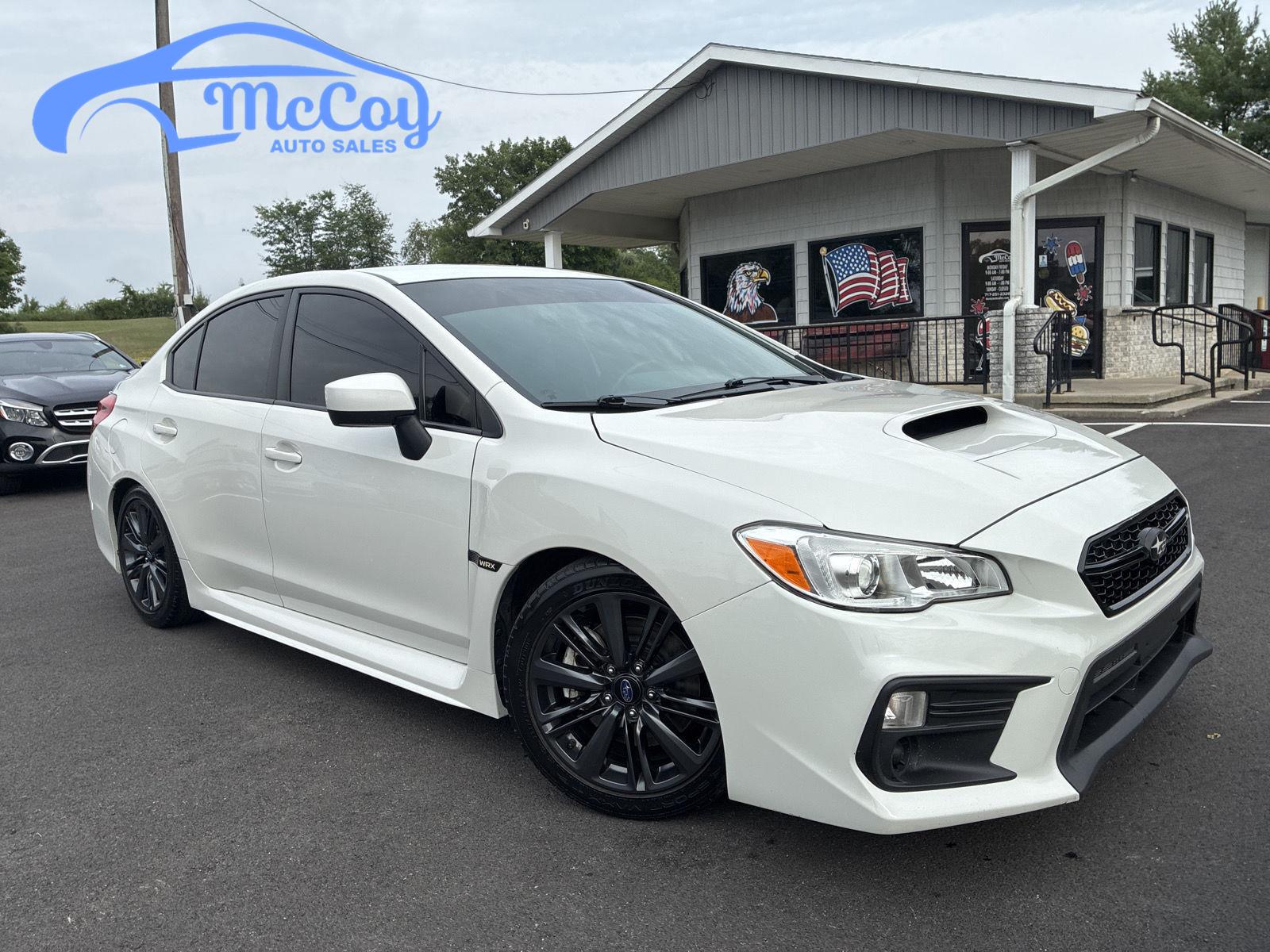 2018 Subaru WRX Blanco (Crystal White Pearl) Sedán Tracción en las cuatro ruedas Manual