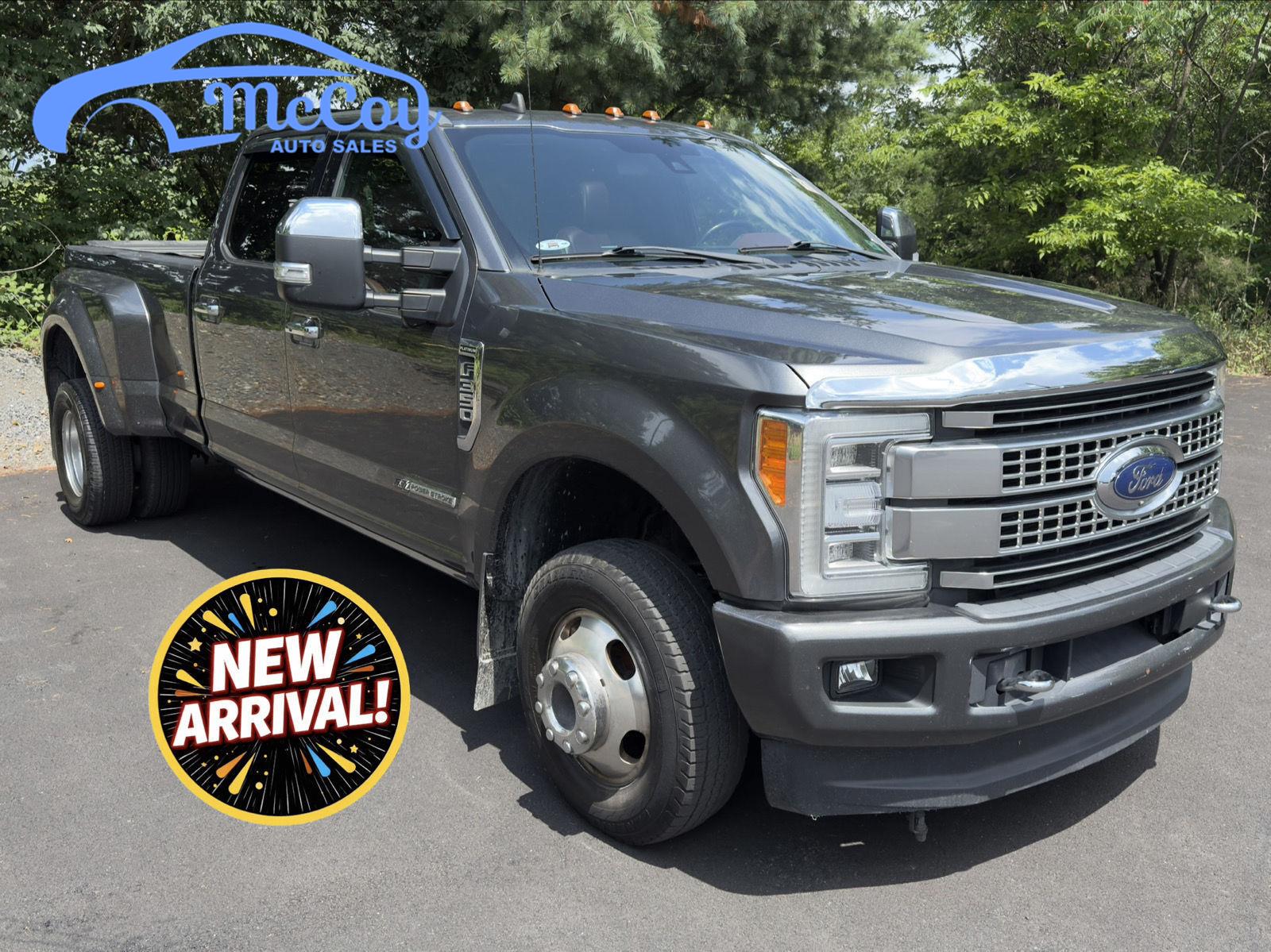 Gray (Magnetic Metallic) 2019 Ford F-350 Super Duty Pickup Truck Four-Wheel Drive 6-Speed Automatic