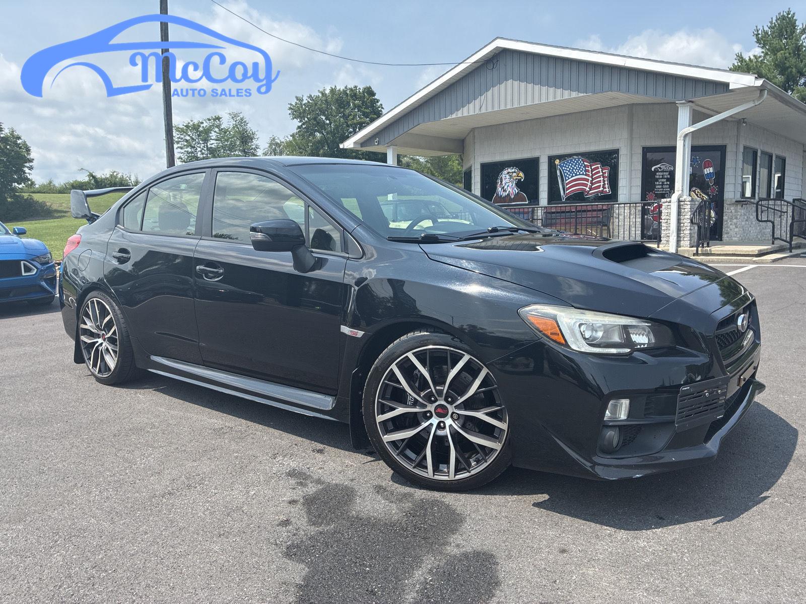 2016 Subaru WRX STI Limited with Wing Spoiler