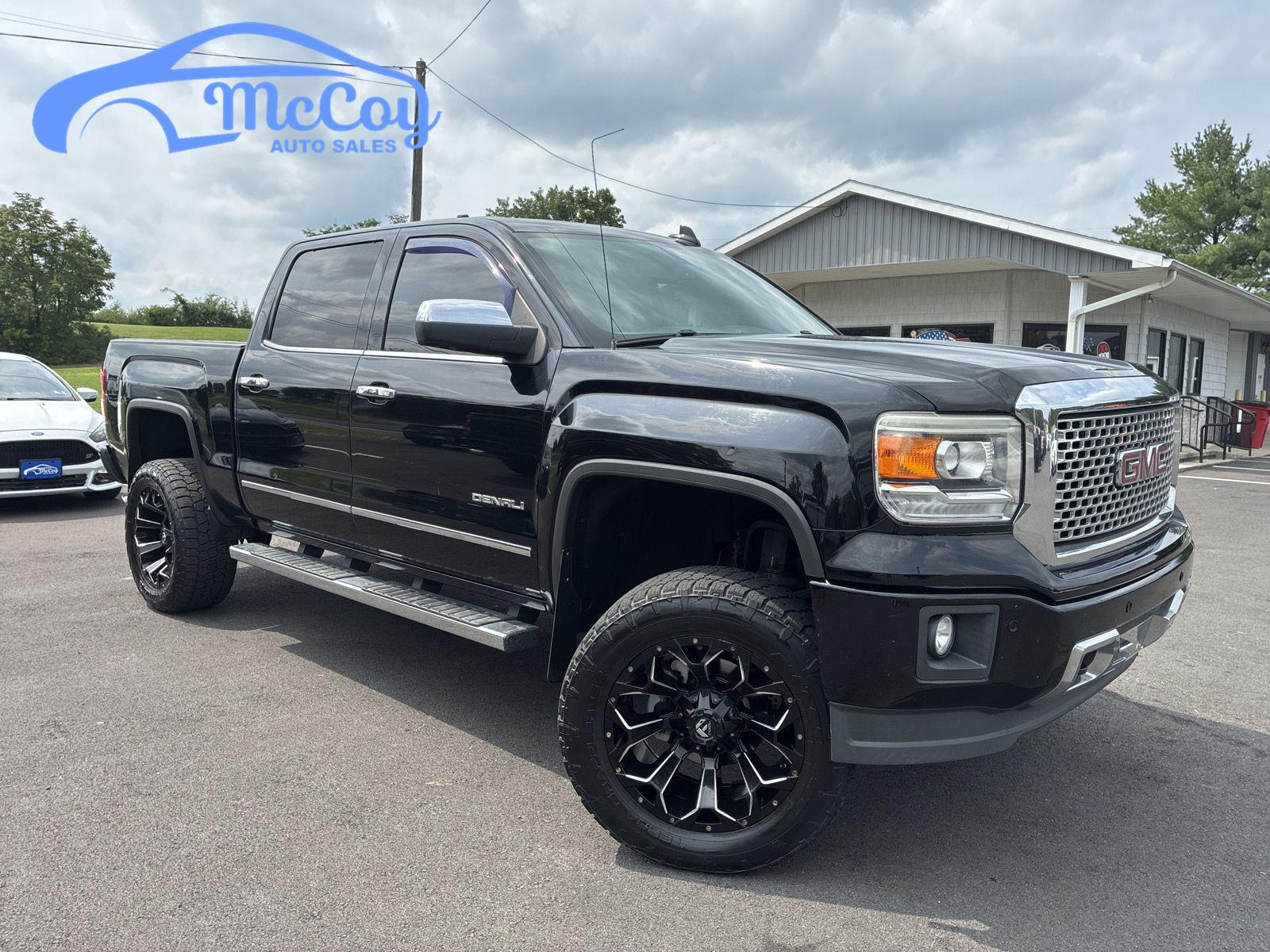 Onyx Black 2015 GMC Sierra 1500 Pickup Truck Four-Wheel Drive 6-Speed Automatic
