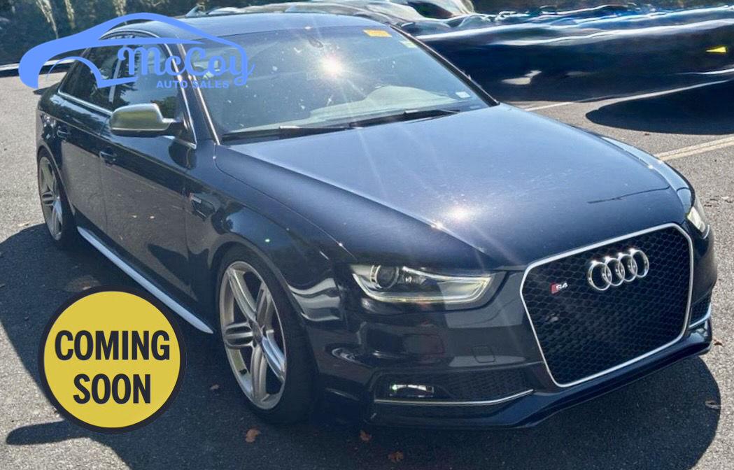 Moonlight Blue Metallic 2015 Audi S4 Sedan All-Wheel Drive Automatic
