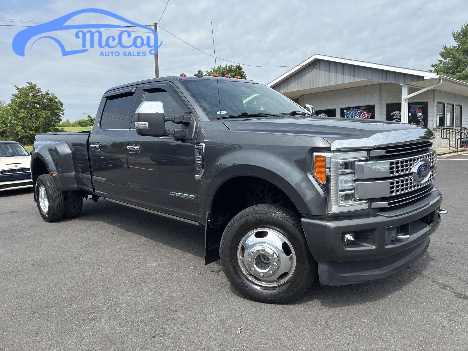 Gray (Magnetic Metallic) 2019 Ford F-350 Super Duty Pickup Truck Four-Wheel Drive 6-Speed Automatic