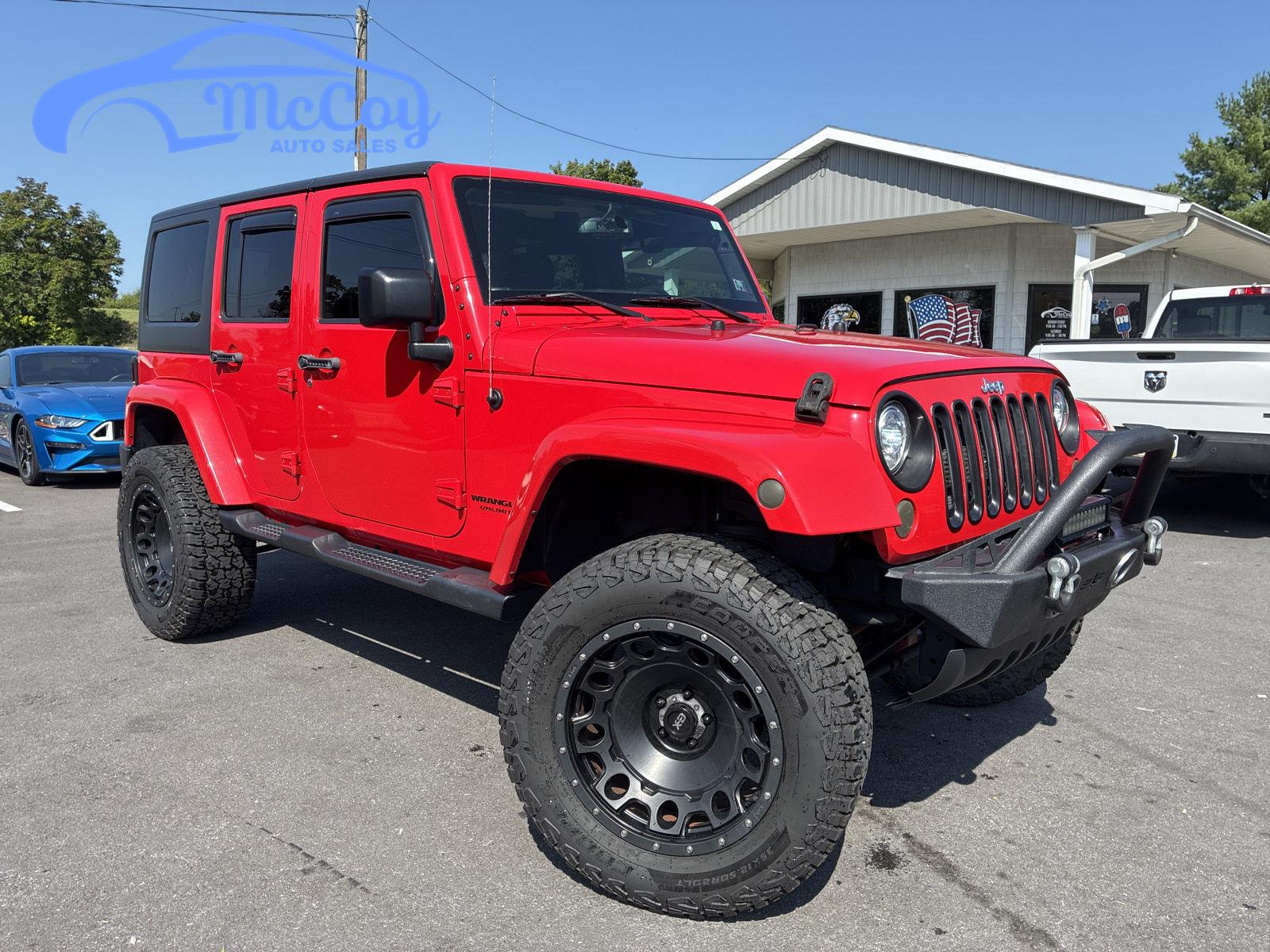 2017 Jeep Wrangler Unlimited Sahara - McCoy Auto