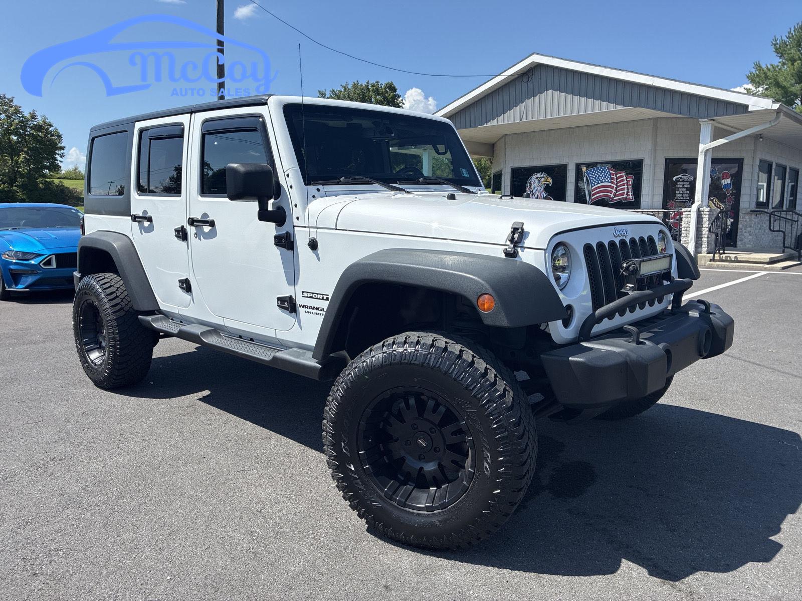 Bright White Clearcoat 2014 Jeep Wrangler SUV / Crossover Four-Wheel Drive 6-Speed Manual