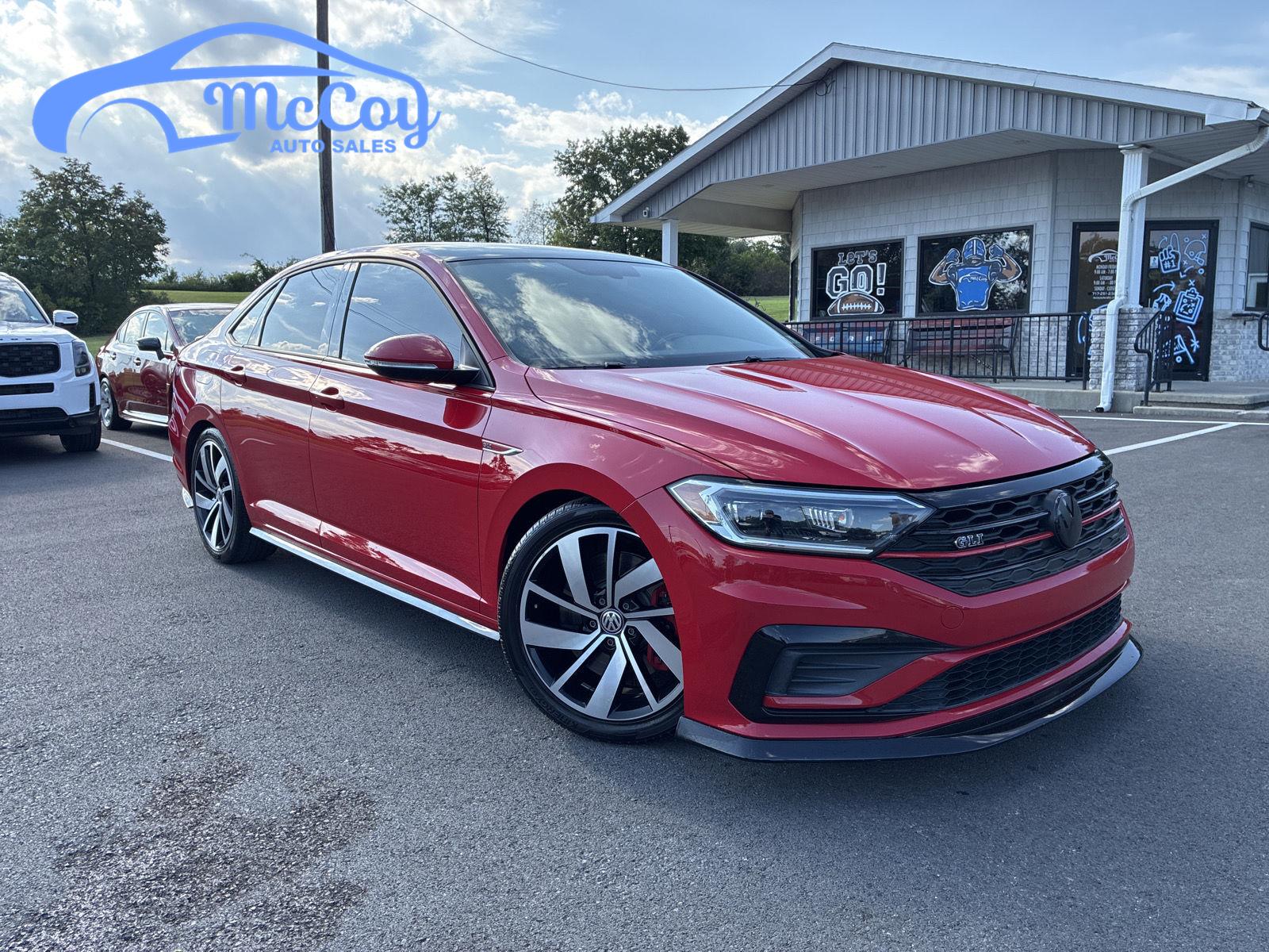 Tornado Red 2019 Volkswagen Jetta GLI Sedan Front-Wheel Drive Manual