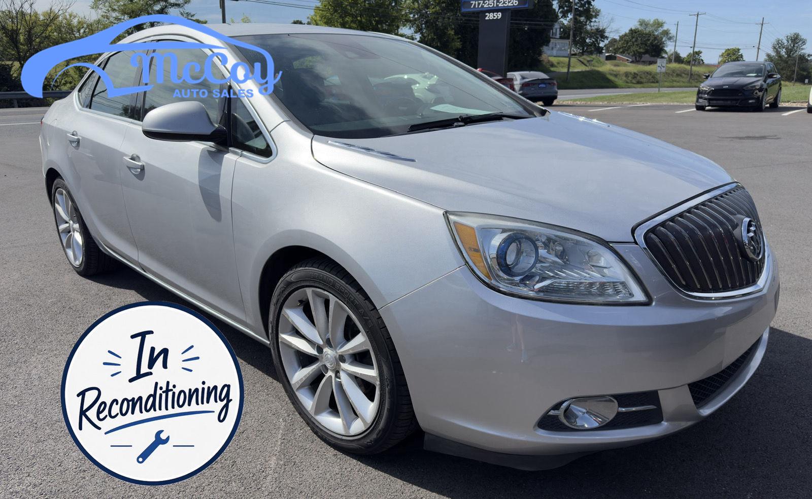 Quicksilver Metallic 2015 Buick Verano Sedan Front-Wheel Drive 6-Speed Automatic