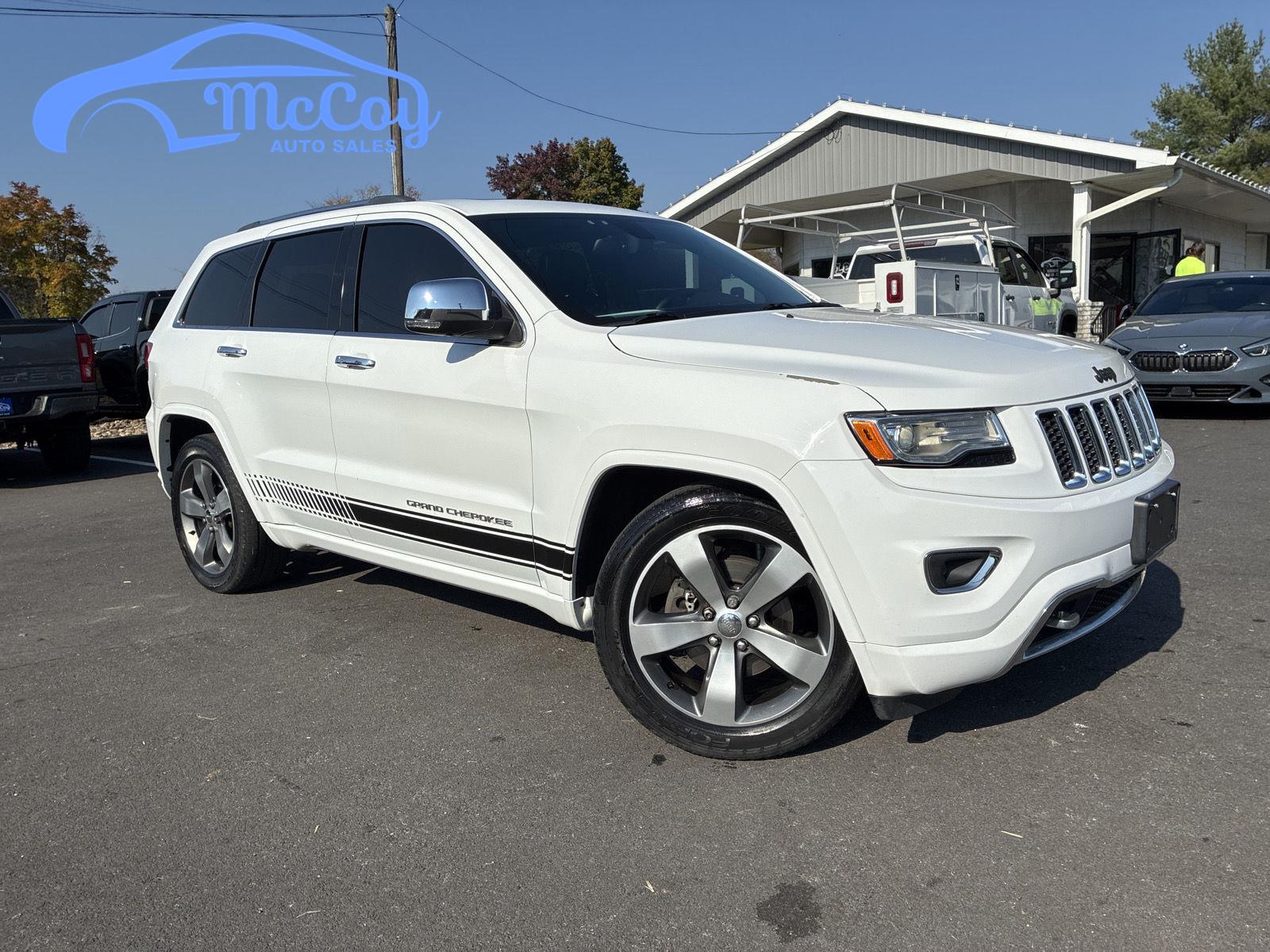 Bright White Clearcoat 2015 Jeep Grand Cherokee SUV / Crossover Four-Wheel Drive 8-Speed Automatic