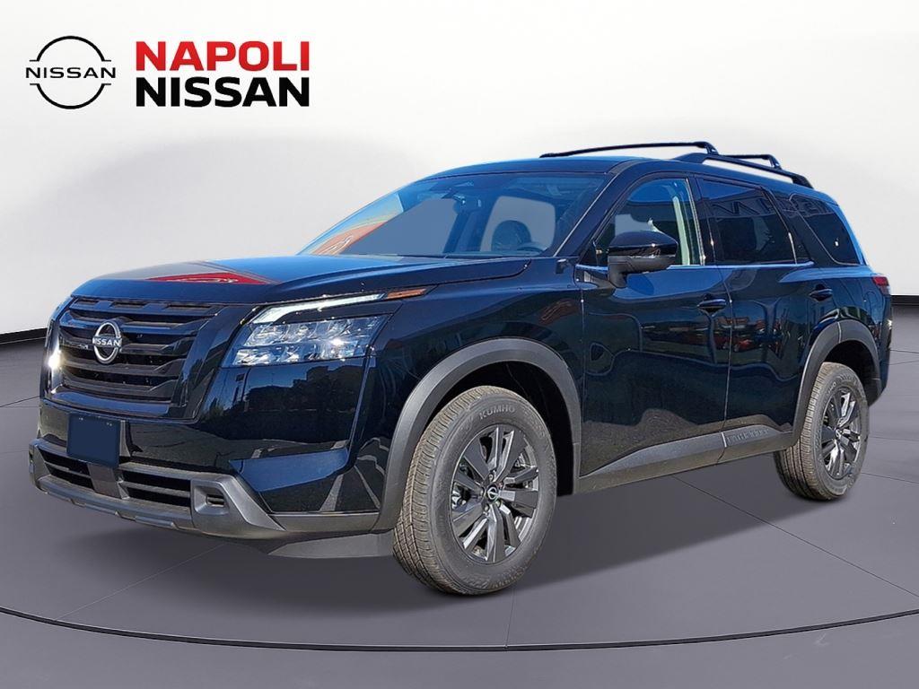 Super Black 2025 Nissan Pathfinder SUV / Crossover All-Wheel Drive Automatic