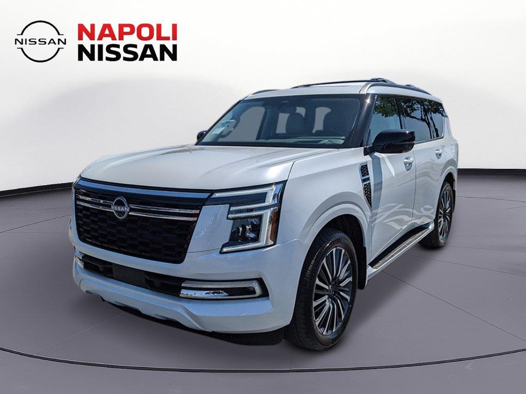 Everest White Pearl Tricoat 2026 Nissan Armada SUV / Crossover Four-Wheel Drive Automatic