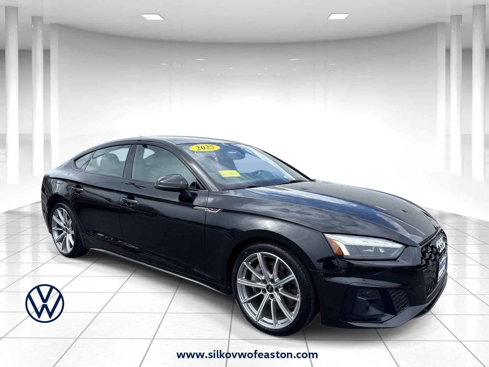 Mythos Black Metallic 2025 Audi A5 Sportback quattro Premium S Line 45 TFSI Sedan All-Wheel Drive Automatic