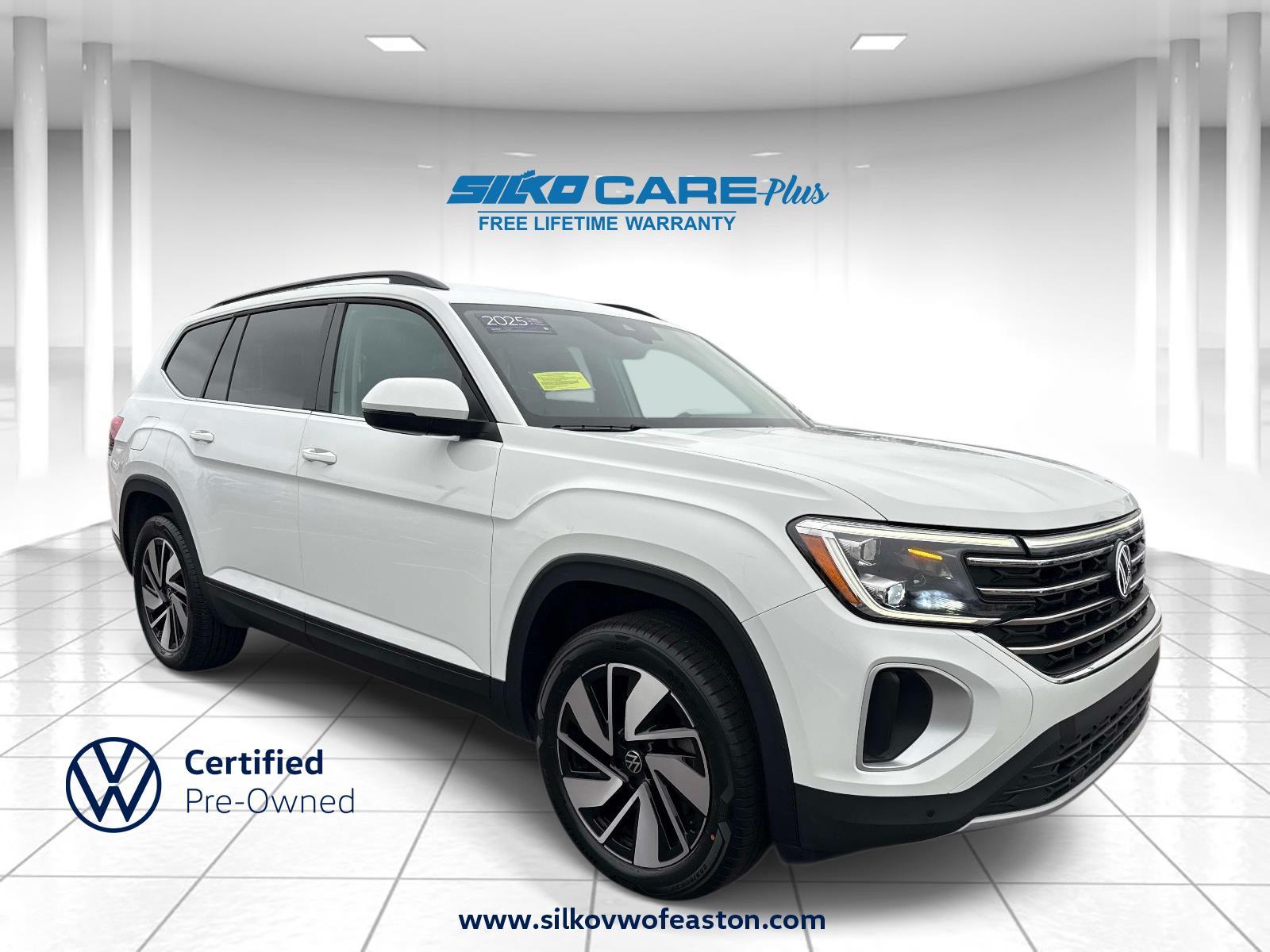 Gray 2025 Volkswagen Atlas SE 4Motion with Technology SUV / Crossover All-Wheel Drive Automatic