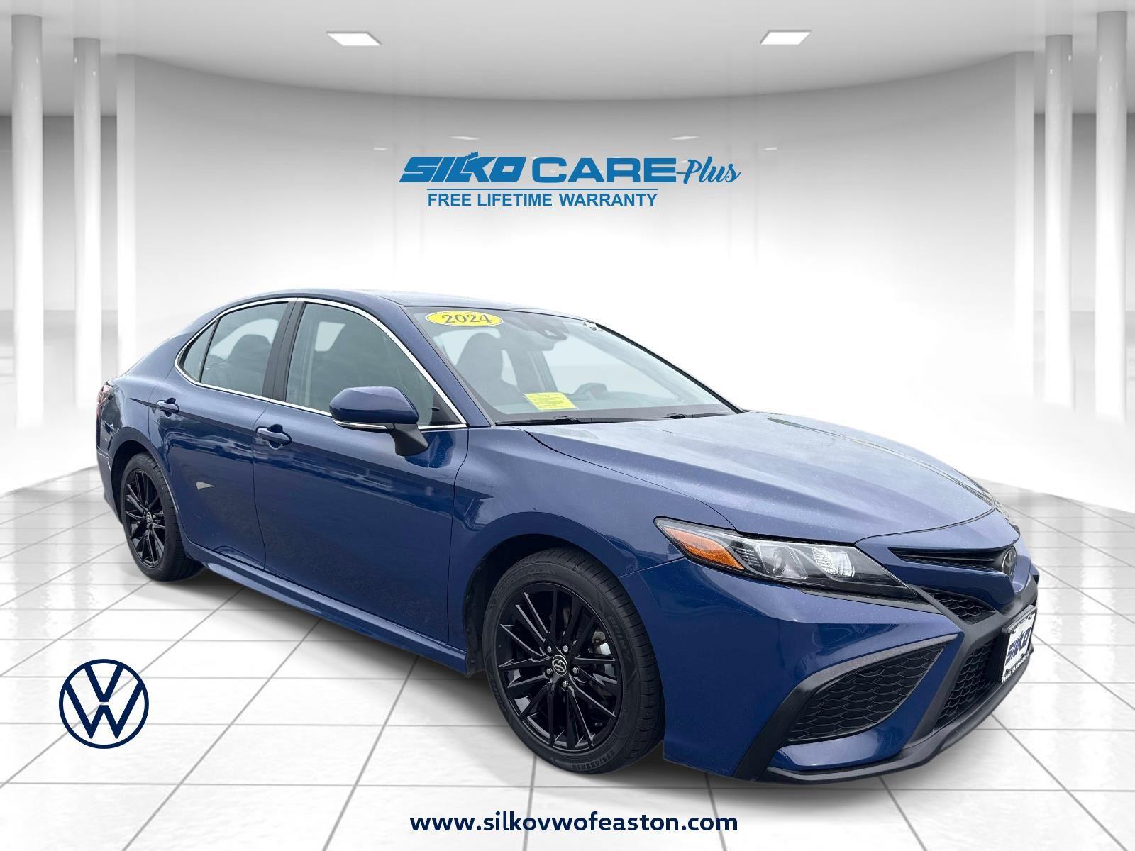 Reservoir Blue 2024 Toyota Camry SE FWD Sedan Front-Wheel Drive 8-Speed Automatic