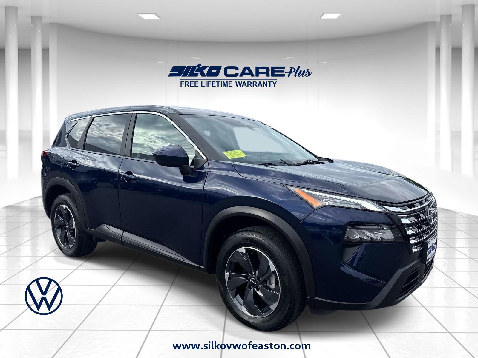 Deep Ocean Blue Pearl 2025 Nissan Rogue SUV / Crossover All-Wheel Drive Continuously Variable Transmission