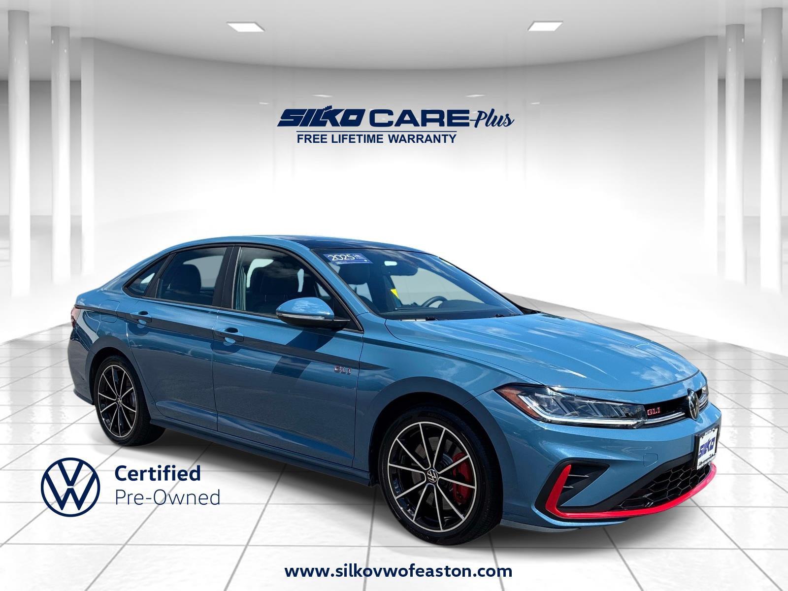 Monterey Blue Pearl 2025 Volkswagen Jetta GLI Sedan Front-Wheel Drive Automatic