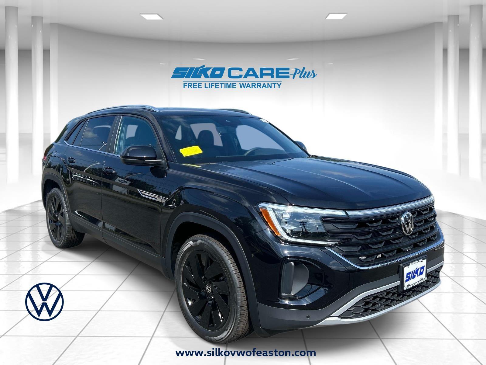 Deep Black Pearl 2026 Volkswagen Atlas Cross Sport SUV / Crossover All-Wheel Drive Automatic