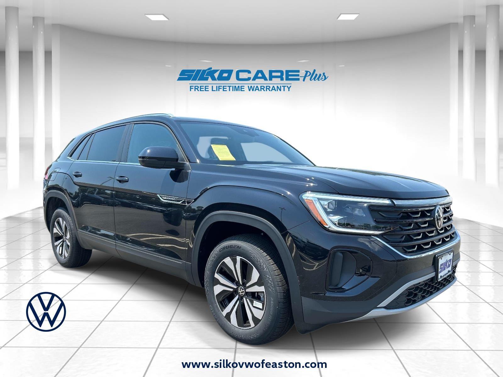 Deep Black Pearl 2026 Volkswagen Atlas Cross Sport SUV / Crossover All-Wheel Drive Automatic