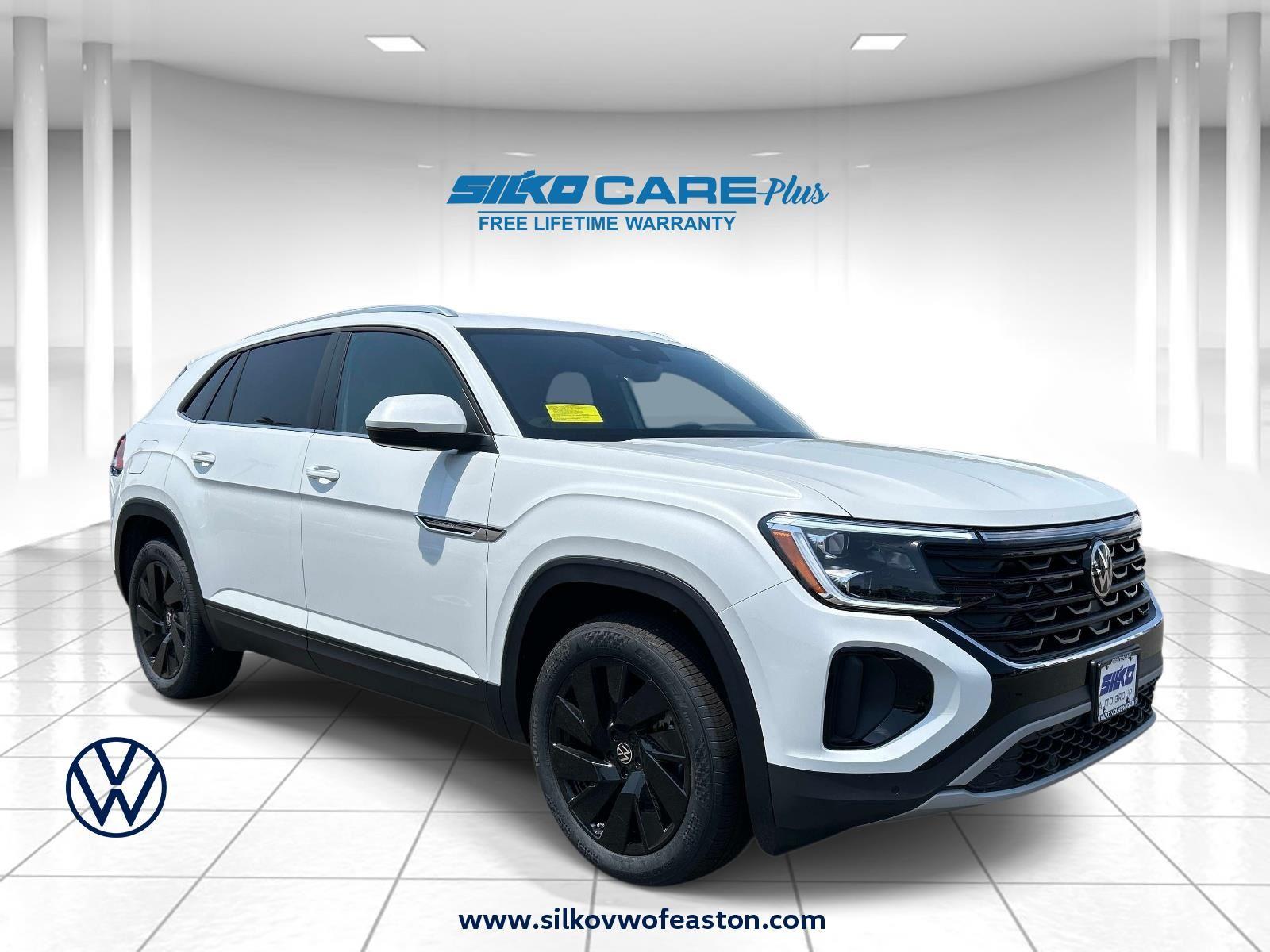 Opal White Pearl 2026 Volkswagen Atlas Cross Sport SUV / Crossover All-Wheel Drive Automatic
