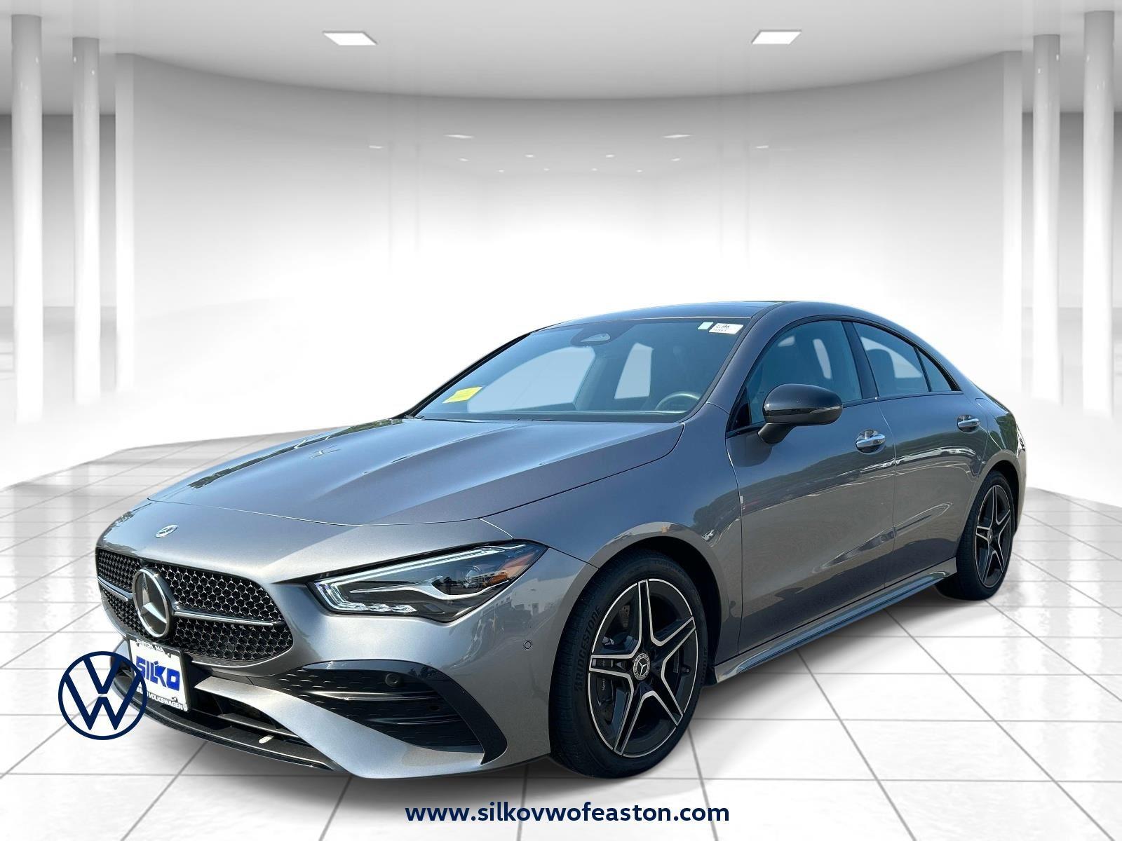 Gray 2024 Mercedes-Benz CLA Coupe All-Wheel Drive Automatic