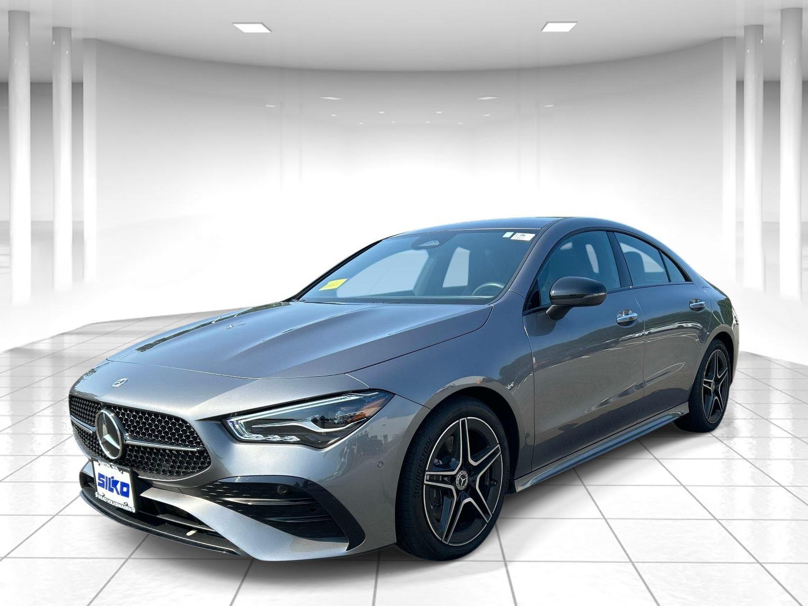 Gray 2024 Mercedes-Benz CLA Coupe All-Wheel Drive Automatic