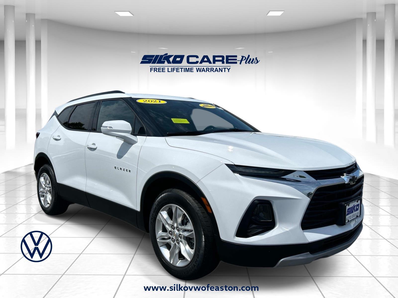 Summit White 2021 Chevrolet Blazer SUV / Crossover All-Wheel Drive 9-Speed Automatic