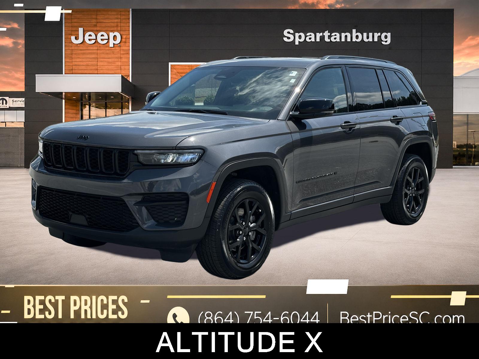Baltic Gray Metallic Clearcoat 2024 Jeep Grand Cherokee SUV / Crossover Four-Wheel Drive 8-Speed Automatic