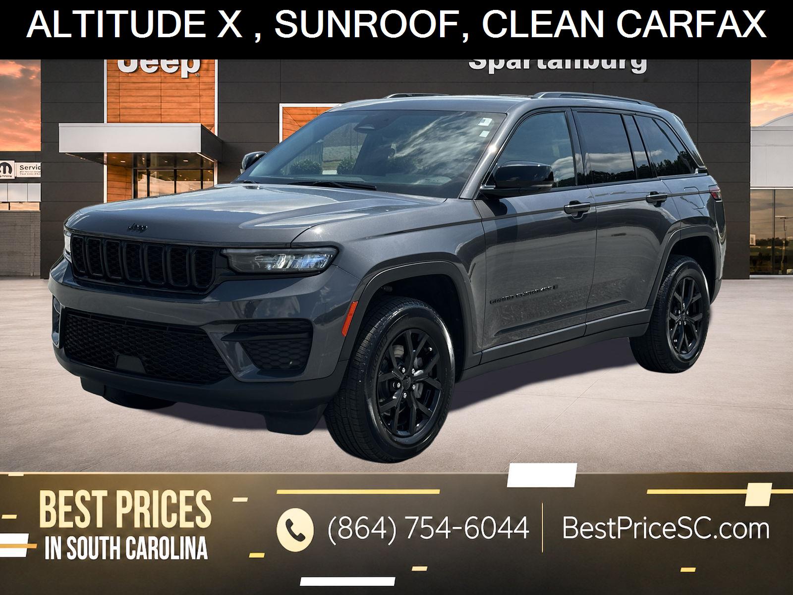 Baltic Gray Metallic Clearcoat 2024 Jeep Grand Cherokee SUV / Crossover Four-Wheel Drive 8-Speed Automatic