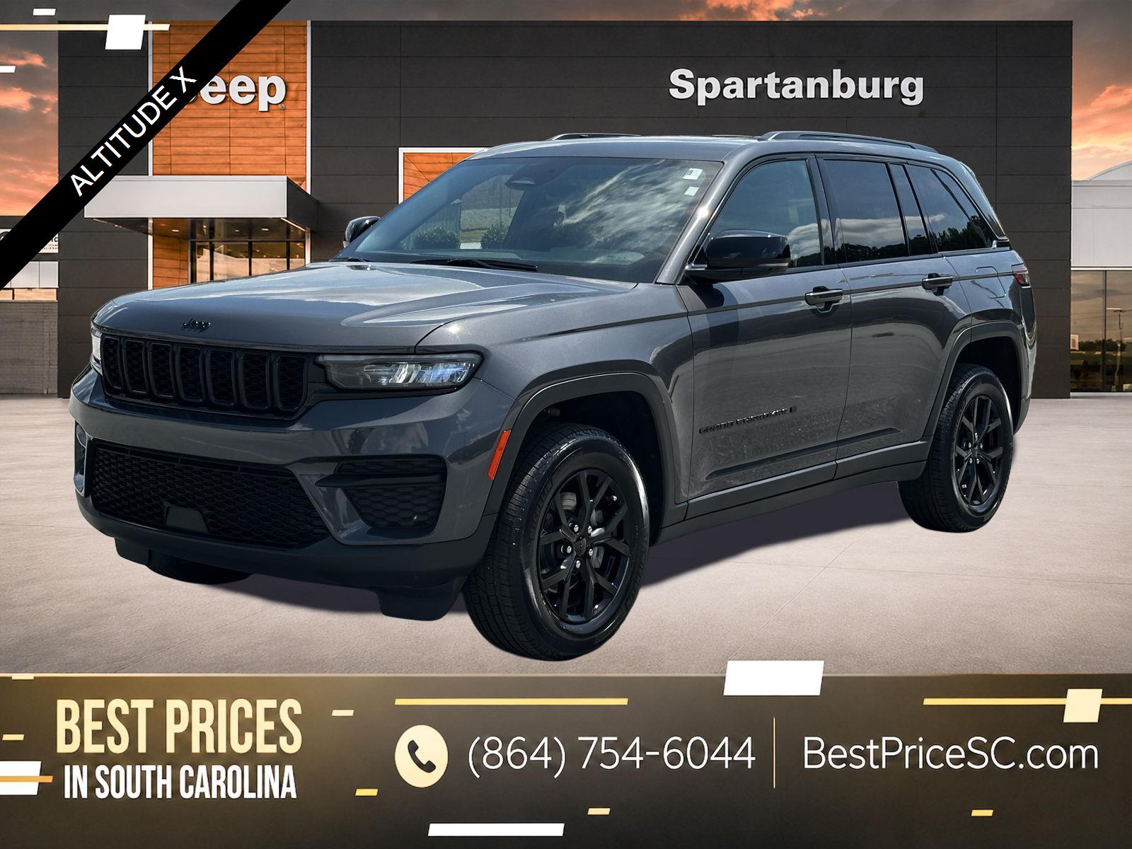 Baltic Gray Metallic Clearcoat 2024 Jeep Grand Cherokee SUV / Crossover Four-Wheel Drive 8-Speed Automatic