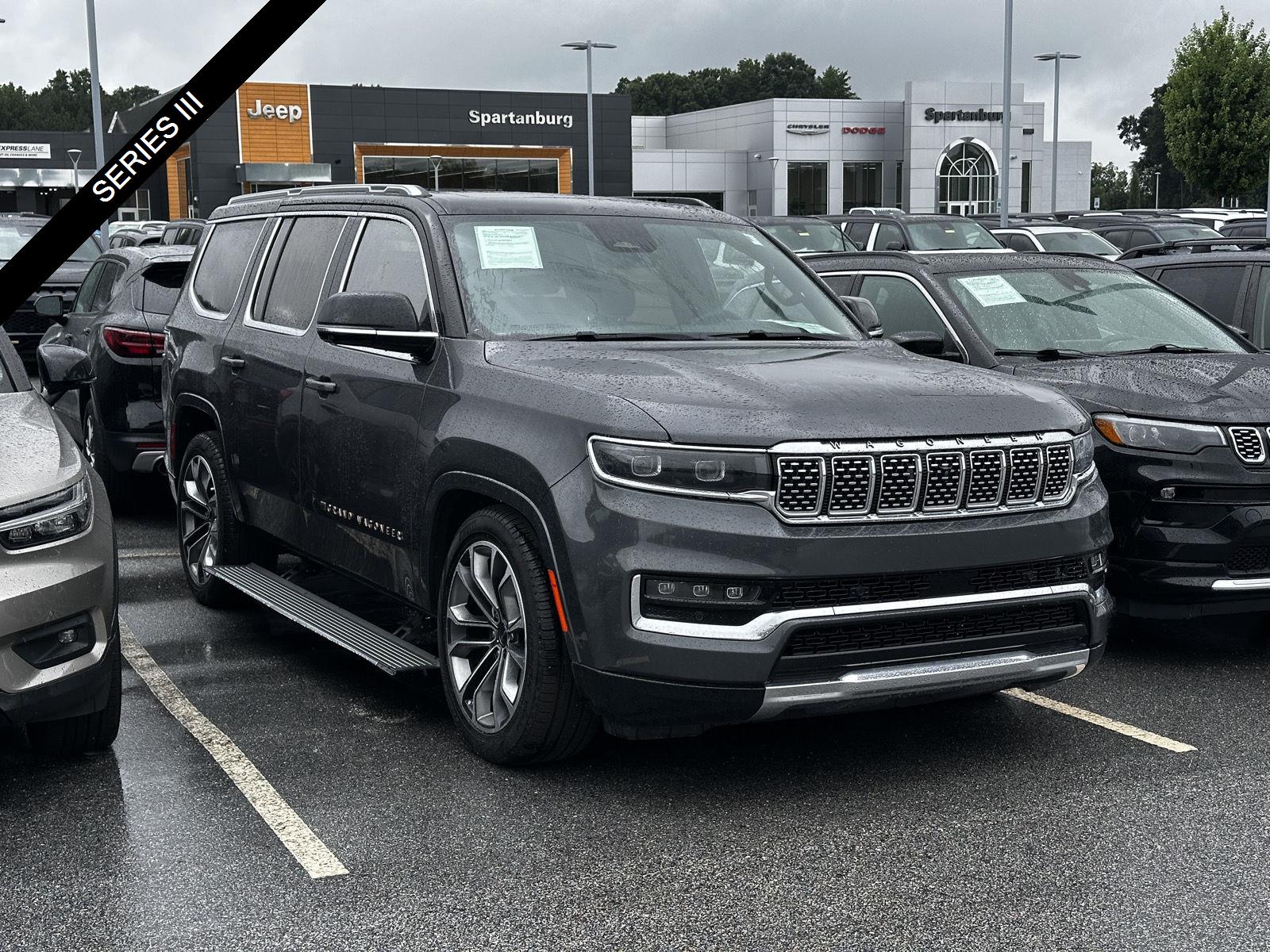 Baltic Gray Metallic Clearcoat 2024 Jeep Grand Wagoneer SUV / Crossover Four-Wheel Drive 8-Speed Automatic