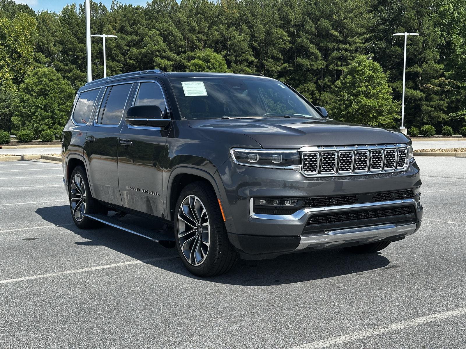 Baltic Gray Metallic Clearcoat 2024 Jeep Grand Wagoneer SUV / Crossover Four-Wheel Drive 8-Speed Automatic