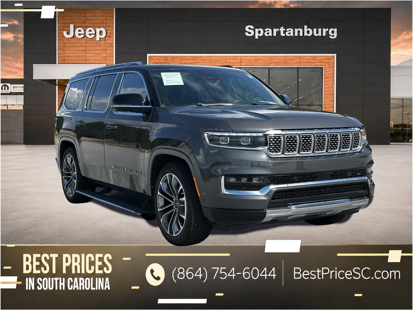 Baltic Gray Metallic Clearcoat 2024 Jeep Grand Wagoneer SUV / Crossover Four-Wheel Drive 8-Speed Automatic