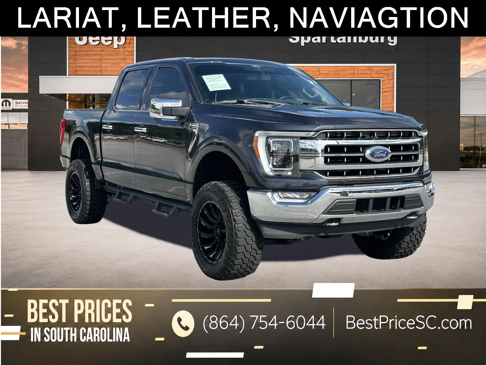 Smoked Quartz Metallic Tinted Clearcoat 2021 Ford F-150 Pickup Truck Four-Wheel Drive Automatic
