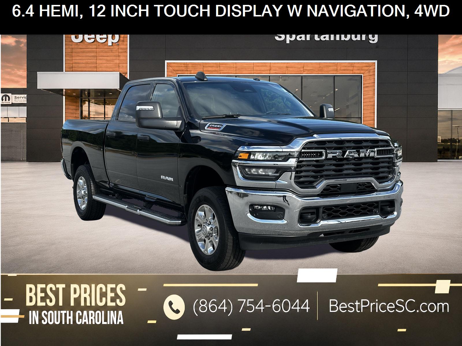 DIAMOND BLACK CRY 2025 RAM 2500 Pickup Truck Four-Wheel Drive