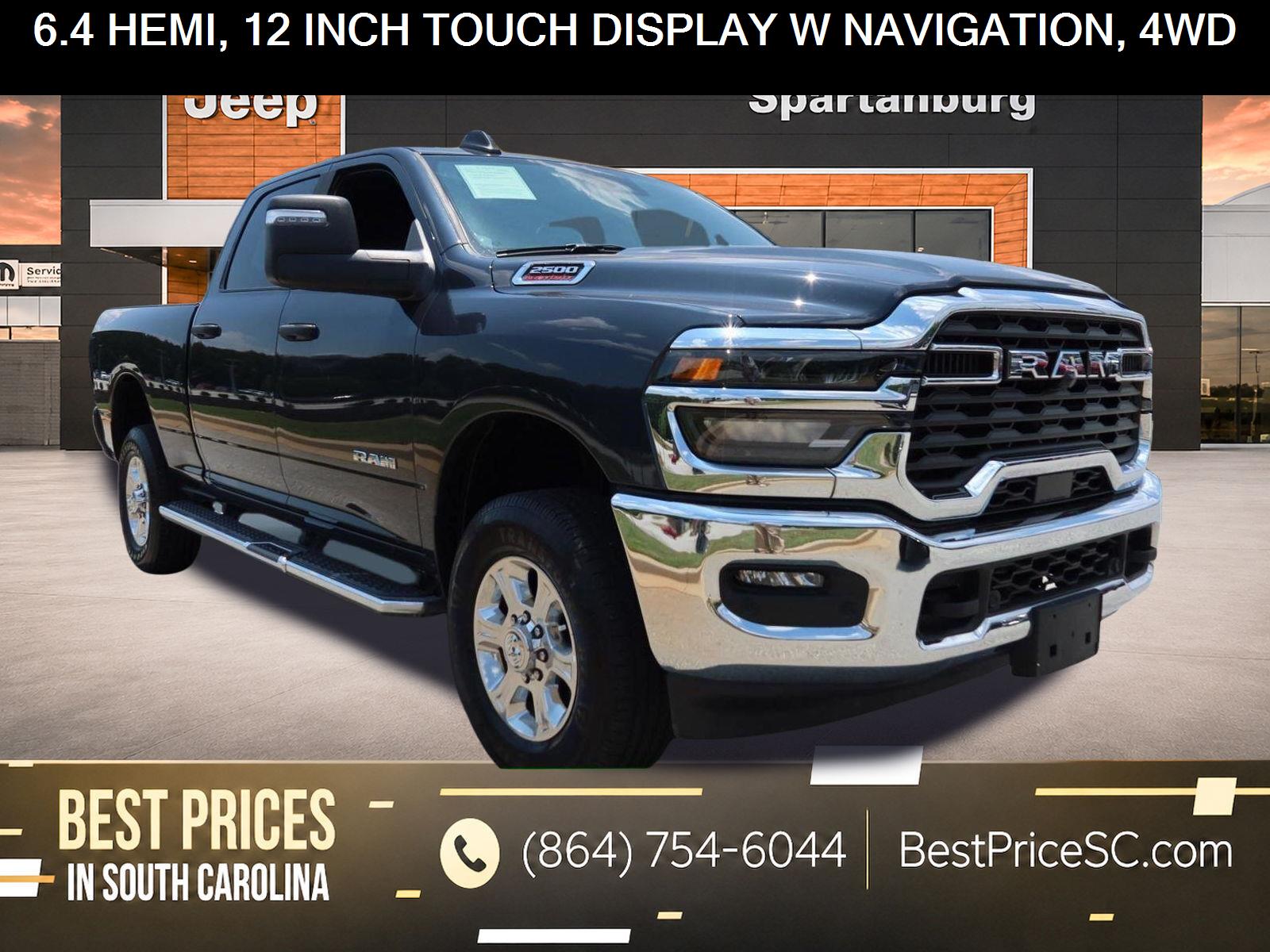 Forged Blue Metallic 2026 RAM 2500 Pickup Truck Four-Wheel Drive 8-Speed Automatic