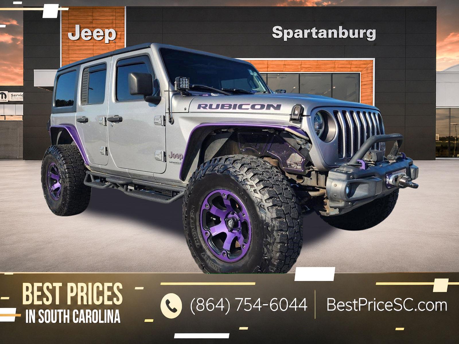 Billet Silver Metallic Clearcoat 2018 Jeep Wrangler SUV / Crossover Four-Wheel Drive 8-Speed Automatic